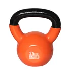 Adjustable Soft Competition Coated Gym Strength Cast Iron Colorful Vinyl Kettlebell