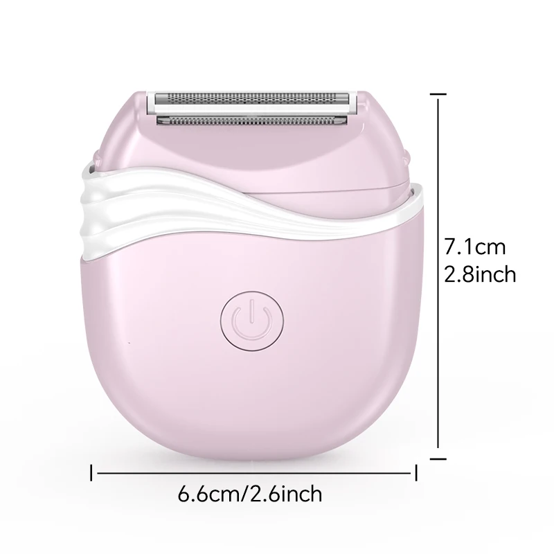 Wholesale USB Charging Electric Lady Shaver Professional Painless Rechargeable Body Shaver for Women for Household and Car Use factory