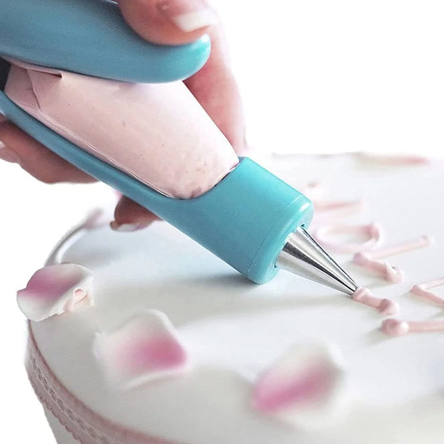 2023 Pastry Icing Pen Cake Tools Piping Bag Nozzle Tips Fondant Cake Cream Syringe Tips Dessert Decorators Kitchen Accessories