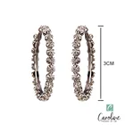 Diamond Earrings Earrings F Earrings Fashion Clay Cute Diamond Hoop Earrings