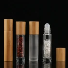 Jar Glass Jar For Cosmetic New Design 15g Cosmetic Packing Glass Jar With Bamboo Lid For Foundation
