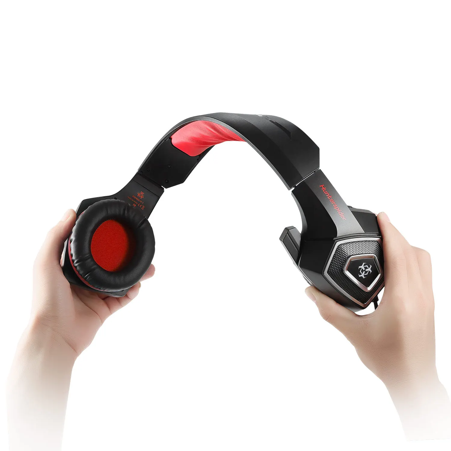 Cross-border V1 Headset Game Headset RGB Colorful Wired Headset Subwoofer Headset PS4 E-sports Eat Chicken