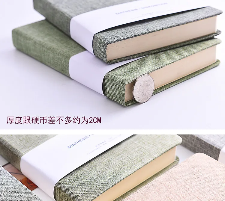 Custom printed hardcover thick cloth cover notebook lay flat hardbound cover linen journal promotion diary school supplies Custom printed hardcover thick cloth cover notebook lay flat hardbound cover linen journal promotion diary school supplies