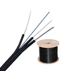Fiber Fibre Drop G657a2 Single Mode Optical Fiber Self Supporting FTTH Drop Cable