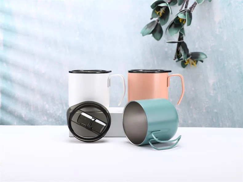 Wine Bottle Double Wall Handles Red Travel Water Us Warehouse Stainless Steel Tumbler Insulated Sublimation Thermos Cup Mug
