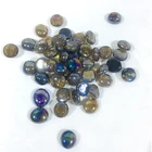 Decorative Various Color And Shape Large Flat Glass Gems For Vase Filler