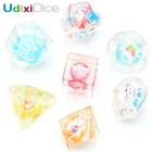 Dice Dice Bulk Polyhedral Dice Set Resin Candy Dice For RPG DND Board And Card Games