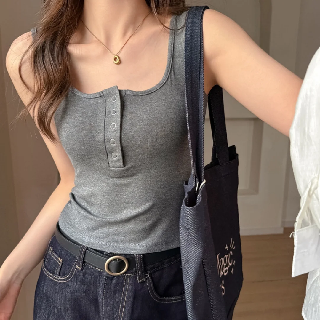 Fashion Casual Women's Camisole Soft Fitting Simple Design Daily Home Outdoor Commute Top