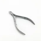 Nipper Silver Rainbow Sharp 2Cr Stainless Steel Professional Cuticle Nipper Gold