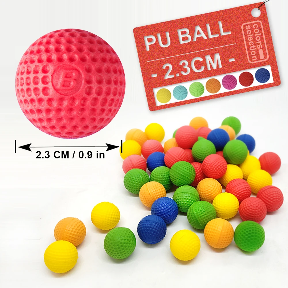 100 Pieces Refill Bullet Ball Compatible for Rival Apollo Zeus Refill Kids Toys 
