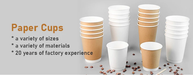 Customize Logo Design Printing Paper Cup Oz Hot Coffee