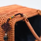 Design Bag Hot Sale New Design Rattan Handbag Popular For Sale Chinese Style Round Rattan Bag Form China