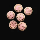 Nail Decoration Nails Hot Sale Alarm Clock Nail Art Metal Decoration 100pcs/bag 3d Nails Art Decoration