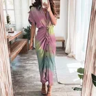 Pleated Hot Sale In Autumn Fashionable High-end V-neck Tube Top Pleated Temperament Dress