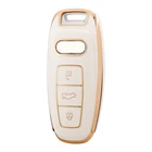 Tpu S4 Tpu TPU Car Key Case For Audi A8 Q8 A4 A5 A6 A7 A8 Q5 Q8 R8 S4 S5 S6 S7 RS4 RS5 RS6 RS7 3 Button