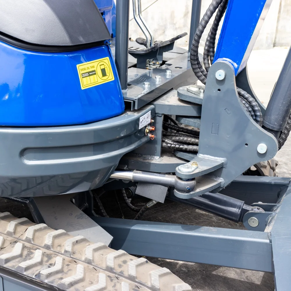 product heavy duty 2500kg earth moving machine with bagger attachment small excavator for trenching landscaping ce certified-10