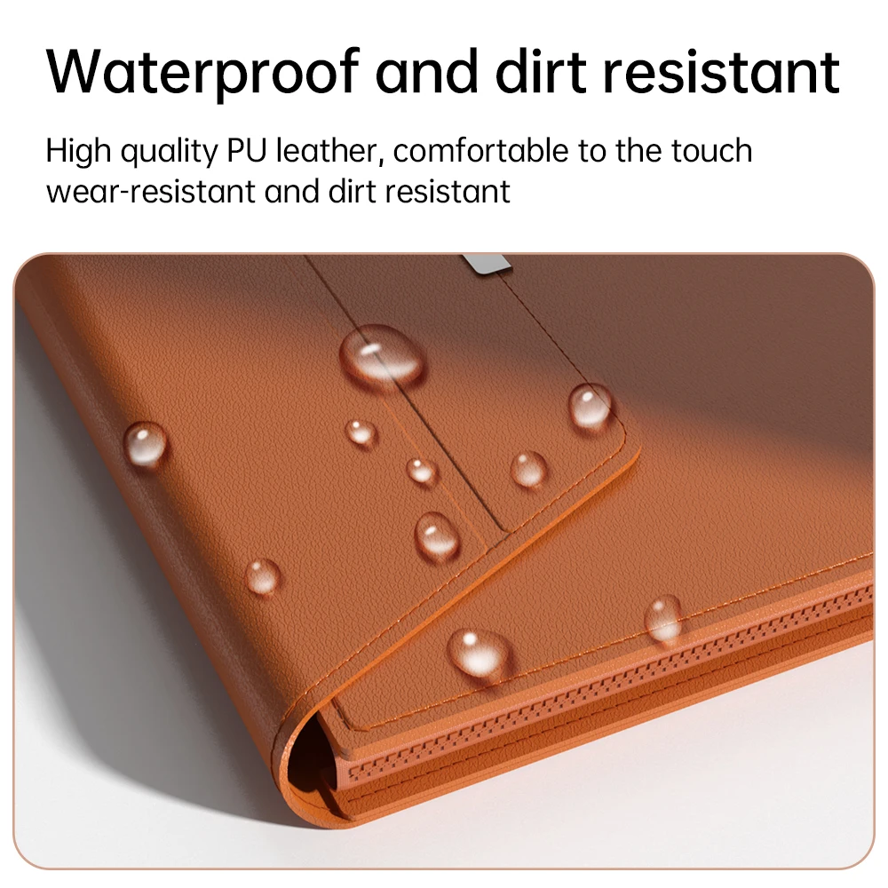 2025 3 in 1 ultra thin portable universal leather computer laptop bag case cover protector women man for Macbook 13 14 15 inches