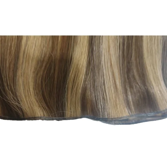 Direct Factory Wholesale Genius Weft Hair Extensions Double Drawn Cuticle Hair Genius Weft 100 Human Hair