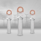 Hole Cable Lugs Copper DTL-15mm Ring Type Single Hole Aluminum Copper Welding Bimetal Lug Cable Terminals