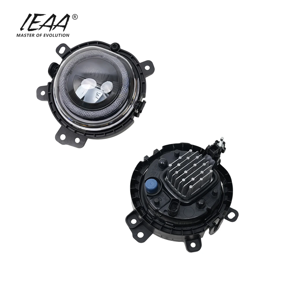 product car fog led lights for bmw mini cooper f55 2015 up fog light daytime running light front bumper fog lamp drl-4