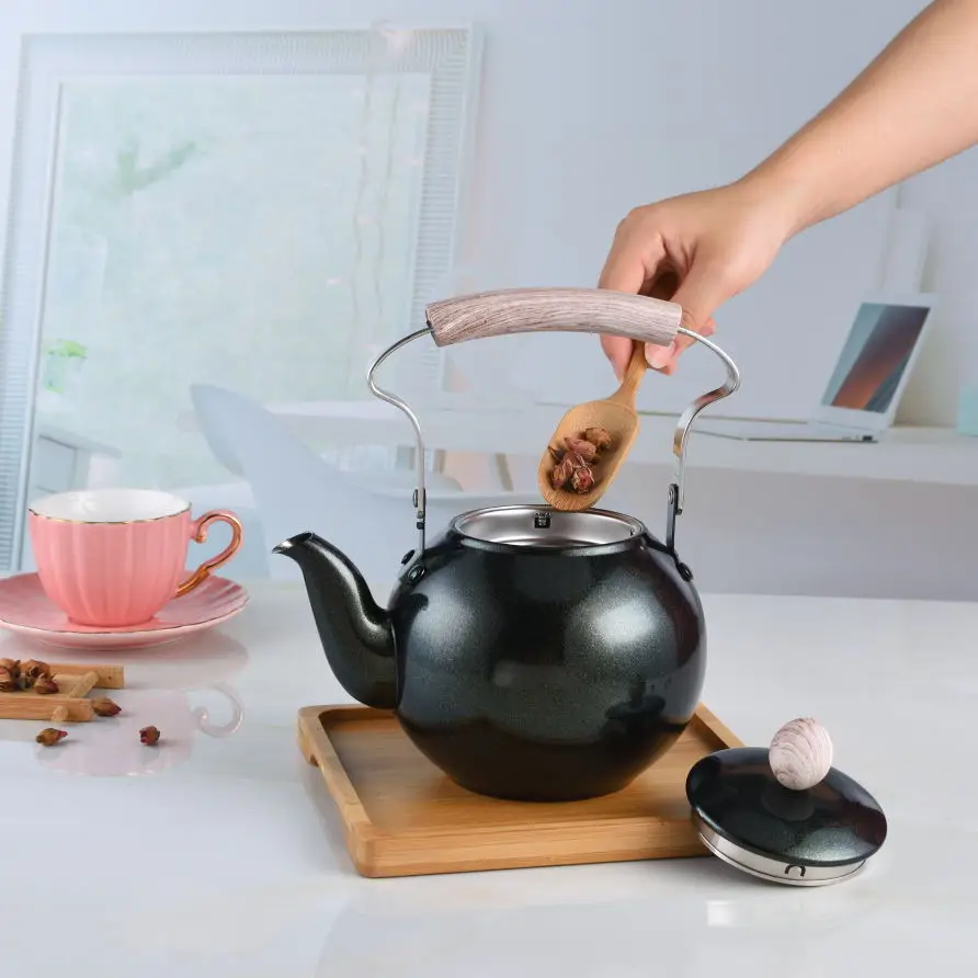 Turkish samovar water heater tea pot warmer with handle luxurious tea pot warmer