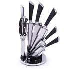 8pcs Knife Set Knives Kitchen Knife Sets Amazon Hot Selling 8pcs Stainless Steel Kitchen Knife Set With Acrylic Stand