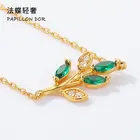 Gem High Quality Euramerican Ins Wind Artificial Gem Necklace Long Necklaces