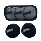 Removal Cosmetic Microfiber Washable Makeup Removal Pads With Laundry Bag Reusable
