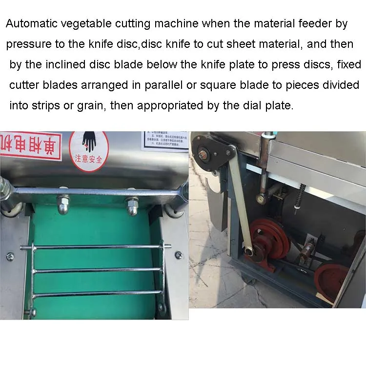 Zigzag Automatic Machine Vegetable Slicer Chopper Potato Cutter Grinder manufacture