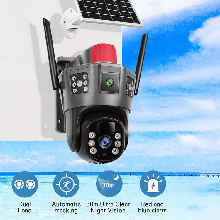 V380 Solar Camera Outdoor Night Vision Cameraptz 4gSolar Camera