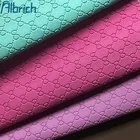 Leather Factory Direct Selling 8 - Word Mesh PVC Leather Synthetic Leather Luggage Bags Leather