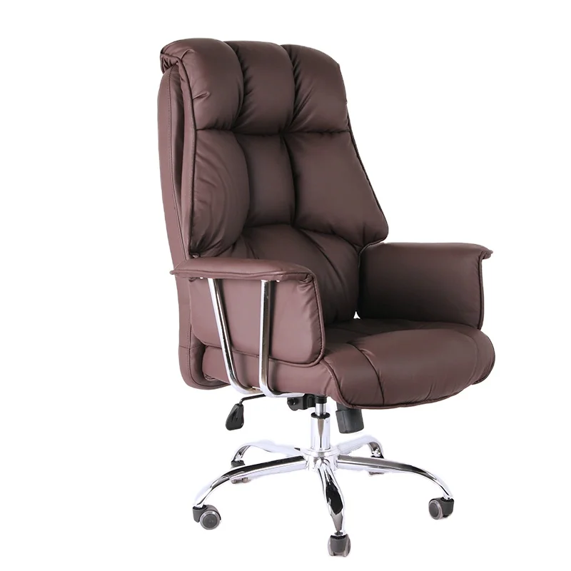 chesterfield leather high back office chair