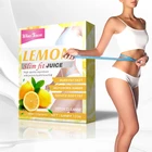 Juice Wholesale Private Label Slimming Fruit Juice Lemon Kiwi Orange Pineapple Instant Weight Loss Drinks
