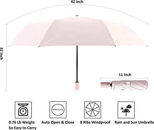 sombrillas Metal Ribs automatic folding umbrella with logo high quality sun umbrella outdoor windproor promotion custom umbrella