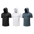 Quick Dry Plain Hoodie Wholesale Custom Summer Breathable Sleeveless Hoodie Quick Dry Tank Mens Plain Sleeveless Hoodie