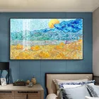 Digital Oil Painting Art Shining Printed Painting Canvas Framed Decor Wall Abstract Oil Painting