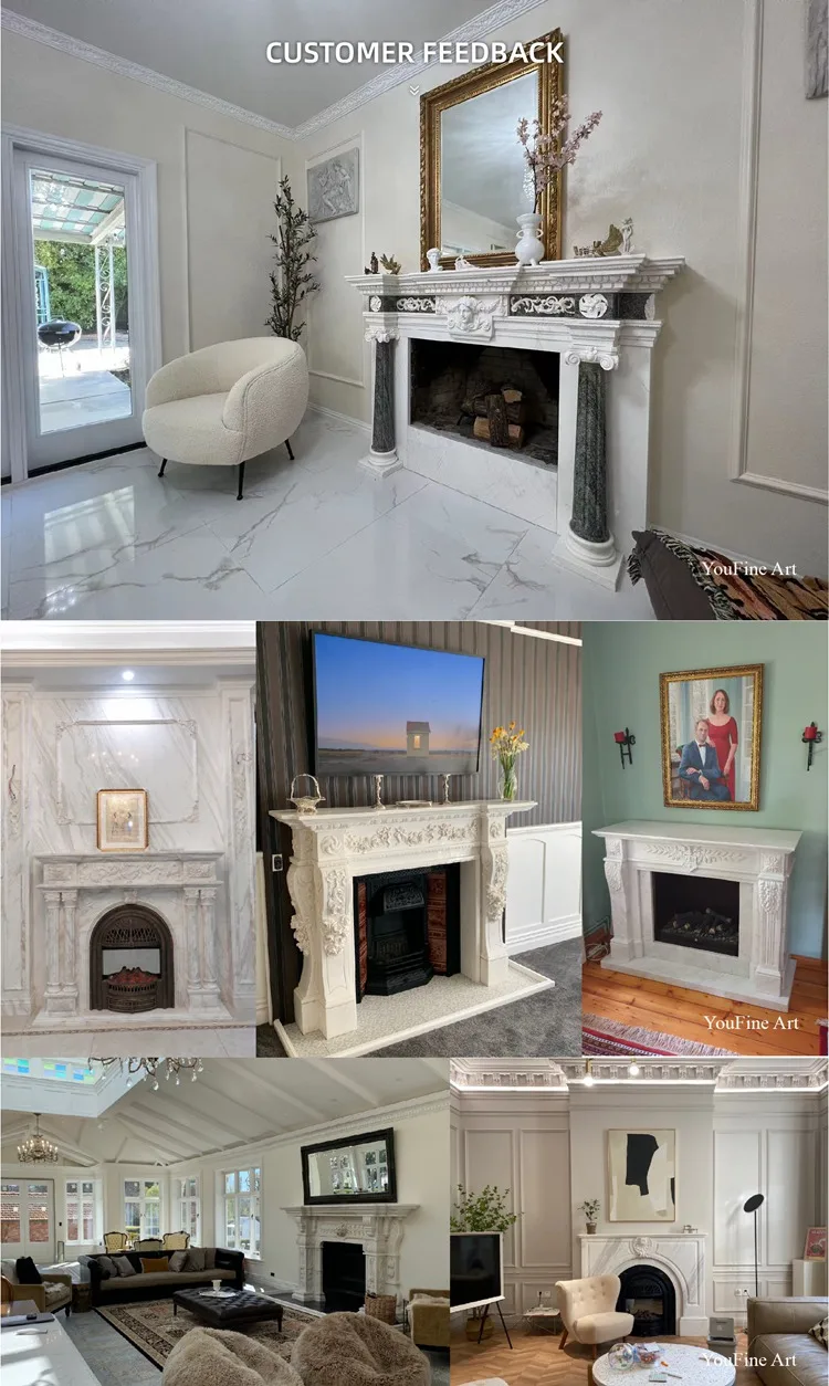 marble fireplace feedback