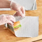 Foil LOKYO Food Grade Chicken Roll Packing Paper Aluminum Foil Hamburger Wrapping Paper