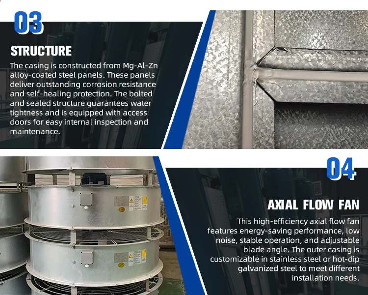 Evaporative Condenser, Axial, R717 - detail 28