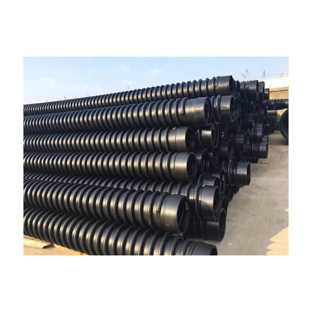 Tube Hdpe Winding Structure Wall Plastic Carat Tube
