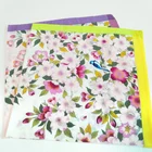 Print High Quality Handkerchief Cotton Fabric Paisely Print For Kids Handkerchief