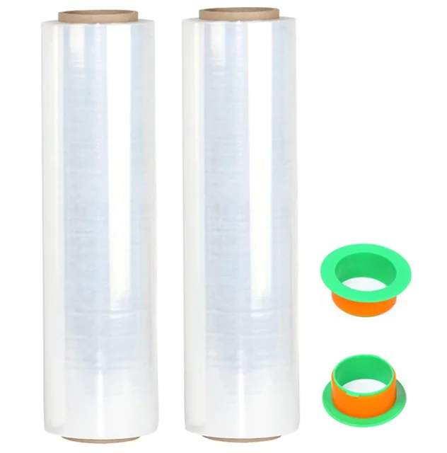 Manufacturer Direct Sales Easy Super Stretch Tray Wrap Film Soft PE Multi-Layer Protective Film BOPP Material Recyclable Food