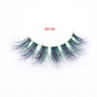 Eyelashes Mink Eyelash 2021Luxe Royalty New Style Natural Look Hand Made Real Mink Colorful Eyelashes