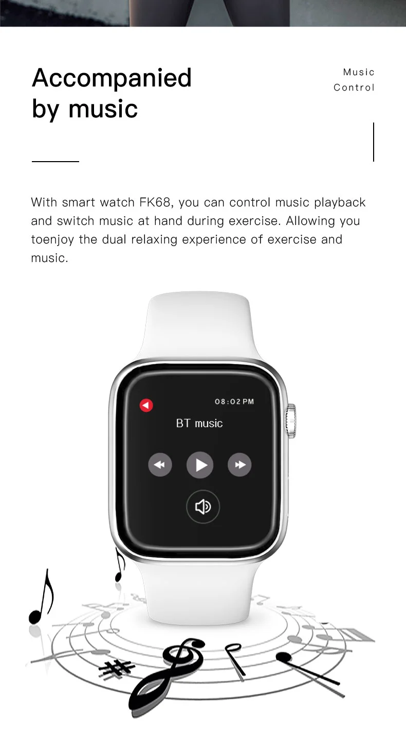 Reloj Inteligente Fk68 Para Hombre Y Mujer,Smartwatch Deportivo Con  Gps,Trayectoria Precisa,Pantalla De 1,54 Pulgadas,Y Responder A Hacer  Llamadas,Música,Nuevo - Buy Reloj Inteligente Fk68,Fk68 Reloj Inteligente,Smartwatch  Fk68 Product on Alibaba.com