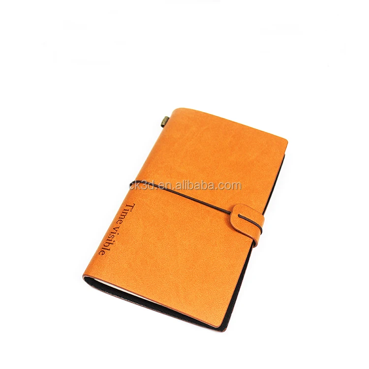 pu leather notebook a5 journal notebook with elastic band