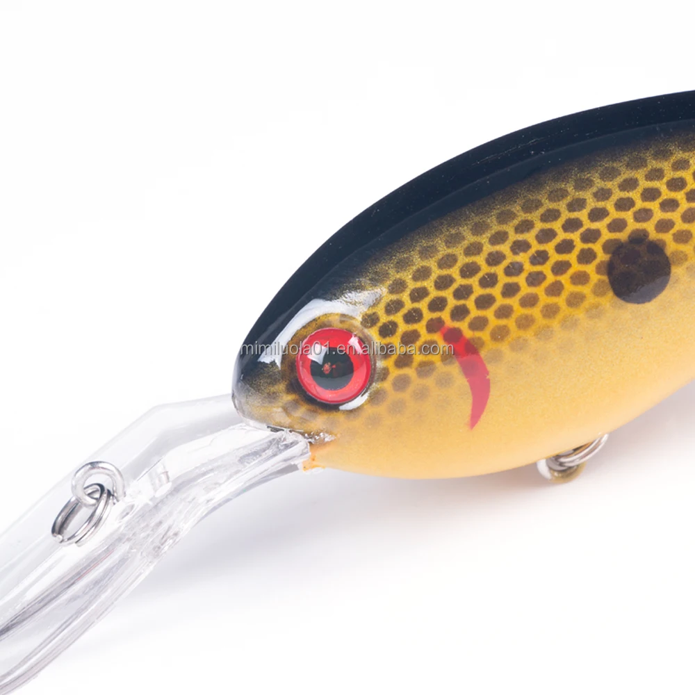 High Quality Cm G Artificial Hard Baits Crankbait Wobbler Fishing