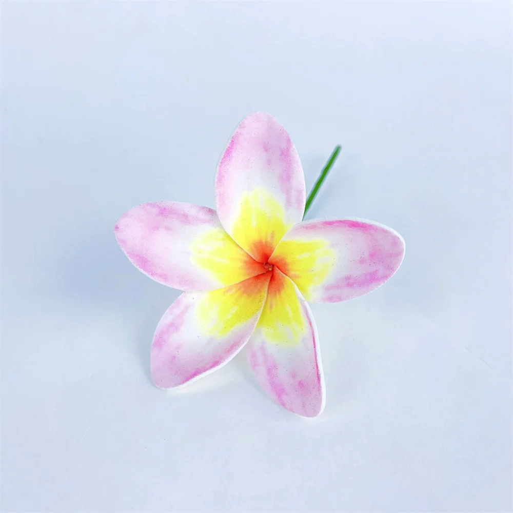 Elegant Plumeria Flower  Hair Accessories For Women  Wholesale KN-113 Hawaii  Flower Women Accessoris