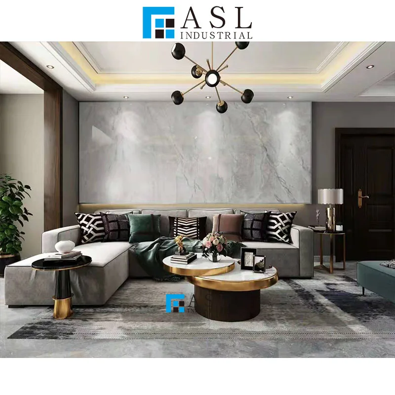 Factory direct breccia gray nebula marble