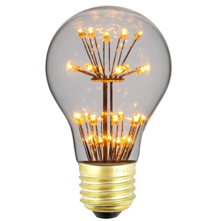 G125 LightingDesigner LED-Lampe 3W Firewrok Starry Edison Bulb Spezialität Dekorative Glühbirnen 