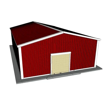 High Quality Customized Light Steel Grade Prefabricated Metal Building Barn/ Warehouse/ Farm Shed Kit ASTM Bending Workshop